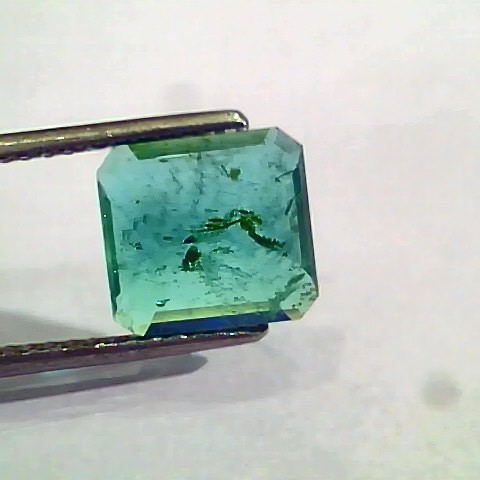 3.75 Ct Untreated Natural Zambian Emerald Gemstone Panna AA++