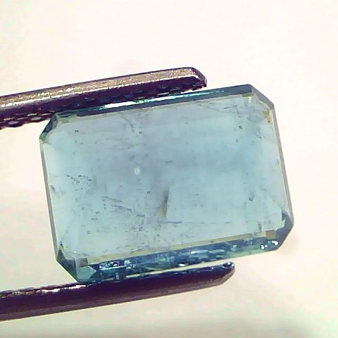 3.75 Ct Certified Untreated Natural Zambian Emerald Gemstone Panna