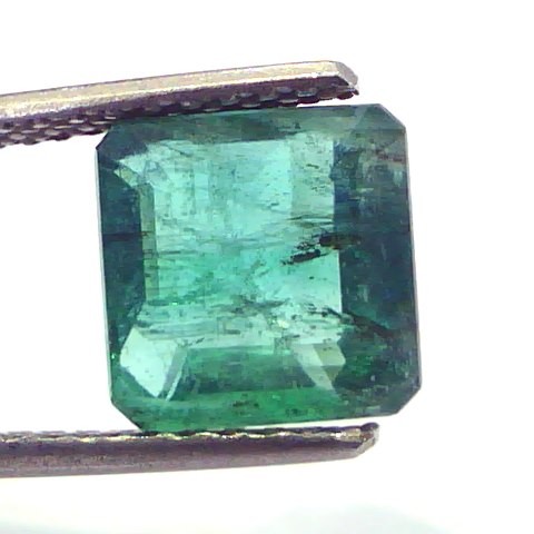 3.81 Ct Unheated Untreated Natural Zambian Emerald AAA