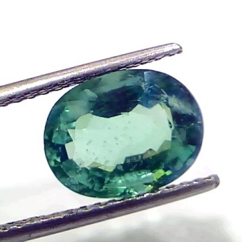 3.79 Ct GII Certified Untreated Natural Zambian Emerald Gemstone AAAAA