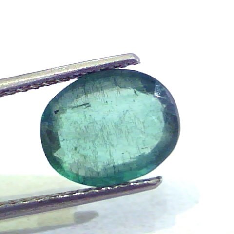 3.81 Ct Unheated Untreated Natural Zambian Emerald Panna Gemstones