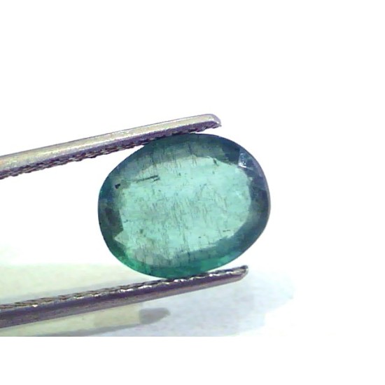 3.81 Ct Unheated Untreated Natural Zambian Emerald Panna Gemstones