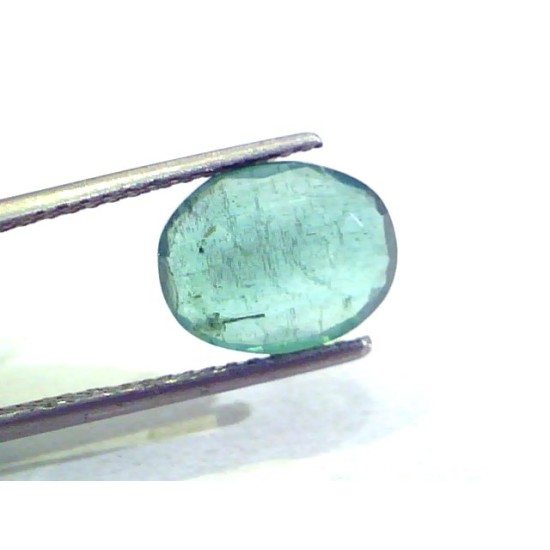 3.81 Ct Unheated Untreated Natural Zambian Emerald Panna Gemstones