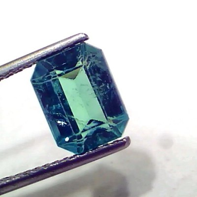 3.80 Ct GII Certified Untreated Natural Zambian Emerald Gemstone Panna AAA