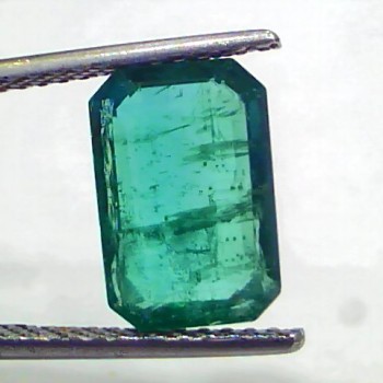 3.80 Ct GII Certified Untreated Natural Zambian Emerald Gems AA