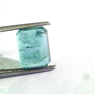 3.88 Ct Untreated Natural Zambian Emerald Gemstone Panna AAA