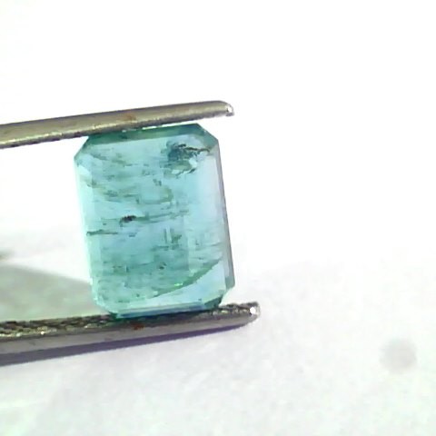 3.88 Ct Untreated Natural Zambian Emerald Gemstone Panna AAA