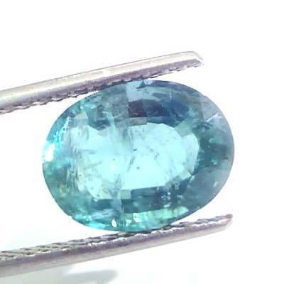 3.86 Ct Untreated Natural IGI Certified Zambian Emerald Gemstone AA