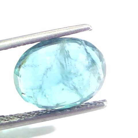 3.86 Ct Untreated Natural IGI Certified Zambian Emerald Gemstone AA