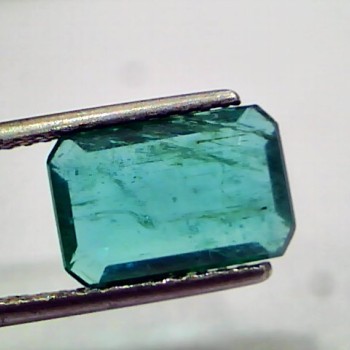3.87 Ct Untreated Natural Zambian Emerald Gemstone Panna Gems AAA