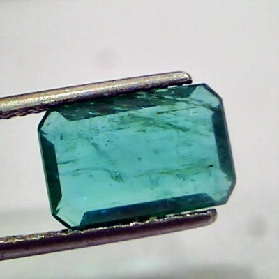 3.87 Ct Untreated Natural Zambian Emerald Gemstone Panna Gems AAA