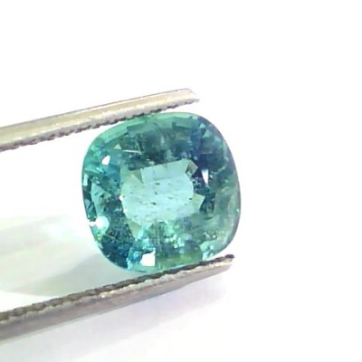 3.87 Ct Untreated Natural Zambian Emerald Gemstone Panna AAAA