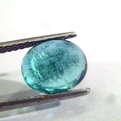 3.90 Ct Unheated Untreated Natural Zambian Emerald Panna Gems