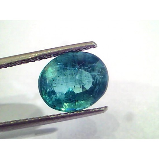 3.90 Ct Unheated Untreated Natural Zambian Emerald Panna Gems