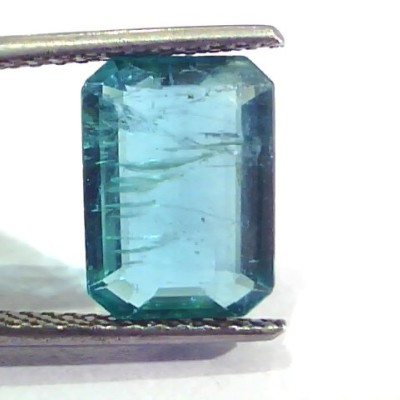 3.90 Ct Untreated Natural Zambian Emerald Gemstone Panna AAAA