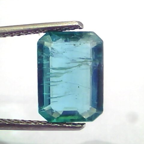 3.90 Ct Untreated Natural Zambian Emerald Gemstone Panna AAAA