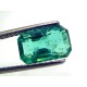 3.93 Ct GII Certified Untreated Natural Zambian Emerald Gemstone AAA