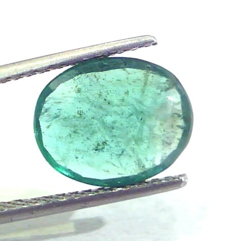 3.95 Ct Unheated Untreated Natural Zambian Emerald Panna Gems