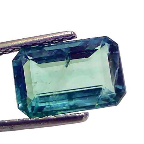 3.98 Ct GII Certified Untreated Natural Zambian Emerald Gemstone AAAAA 3.98 Ct GII Certified Untreated Natural Zambian Emerald Gemstone AAAAA