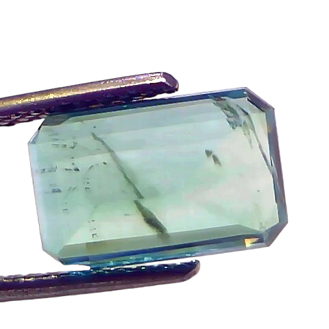 3.98 Ct GII Certified Untreated Natural Zambian Emerald Gemstone AAAAA 3.98 Ct GII Certified Untreated Natural Zambian Emerald Gemstone AAAAA