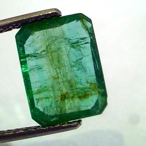 3.99 Ct Unheated Untreated Natural Zambian Emerald Panna Gems