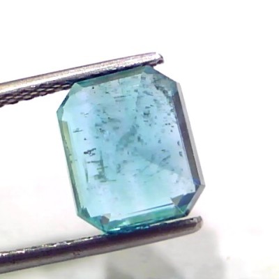 4.00 Ct GII Certified Untreated Natural Zambian Emerald Gems AA