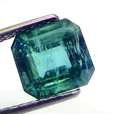 4.01 Ct GII Certified Untreated Natural Zambian Emerald Gemstone AAA