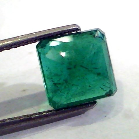 4.06 Ct Untreated Top Colour Premium Natural Zambian Emerald AAA