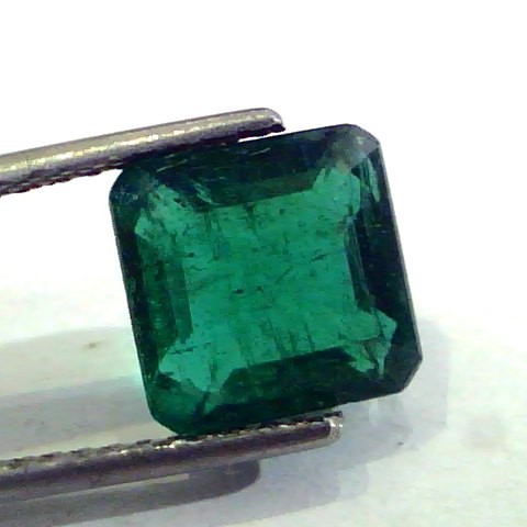 4.06 Ct Untreated Top Colour Premium Natural Zambian Emerald AAA