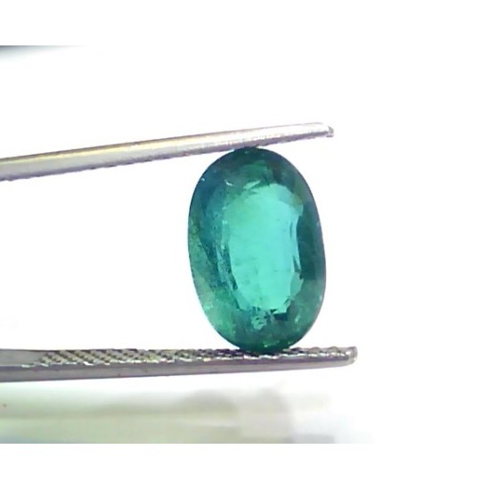 4.06 Ct Untreated Natural Zambian Emerald Gemstone Panna Gems AAAAA