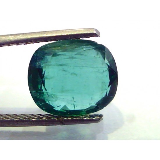 4.08 Ct Untreated Unheated Natural Zambian Emerald Gemstone AAA
