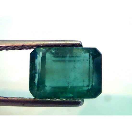 4.08 Ct Untreated Zambian Natural Green Emerald Gemstone,Panna