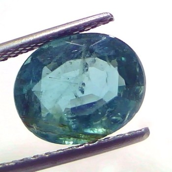 4.10 Ct Certified Untreated Natural Zambian Emerald Gemstone Panna