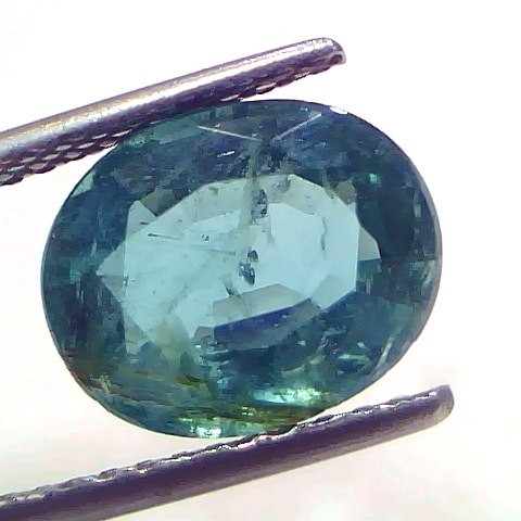 4.10 Ct Certified Untreated Natural Zambian Emerald Gemstone Panna