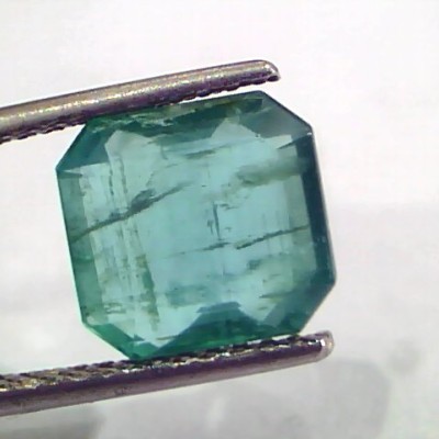 4.13 Ct Untreated Natural Zambian Emerald Gemstone Panna AAA