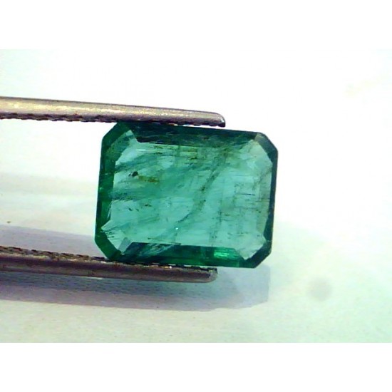 4.12 Ct Untreated Premium Grade Natural Zambian Emerald Gemstone