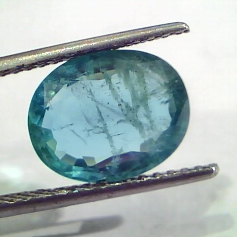 4.15 Ct Untreated Natural Zambian Emerald Gemstone Panna AAA