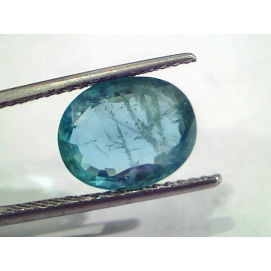4.15 Ct Untreated Natural Zambian Emerald Gemstone Panna AAA