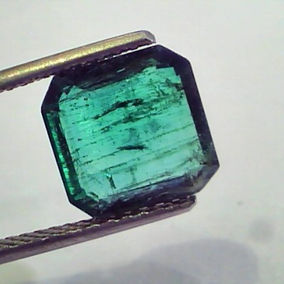 4.16 Ct Untreated Natural Zambian Emerald Gemstone Panna