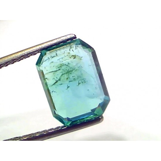 4.17 Ct IGI Certified Untreated Natural Zambian Emerald Gemstone AAAA