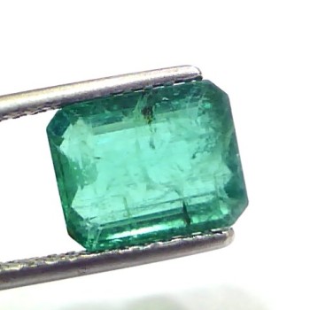 4.19 Ct GII Certified Untreated Natural Zambian Emerald Gems AAA