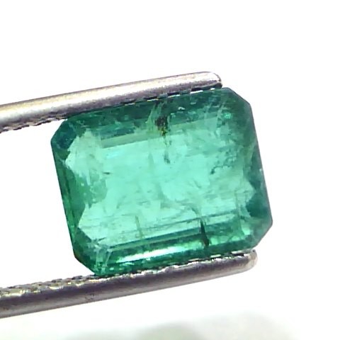 4.19 Ct GII Certified Untreated Natural Zambian Emerald Gems AAA