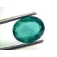 4.20 Ct GII Certified Untreated Natural Zambian Emerald Gemstone AAA