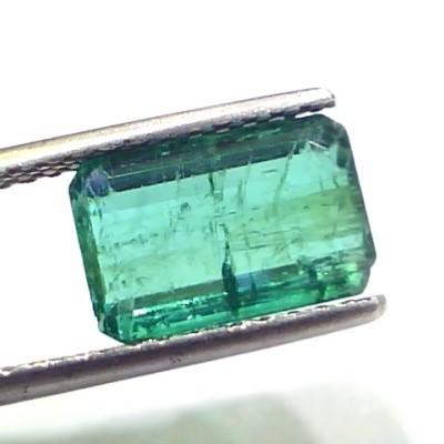 4.20 Ct GII Certified Untreated Natural Zambian Emerald Gems AAA
