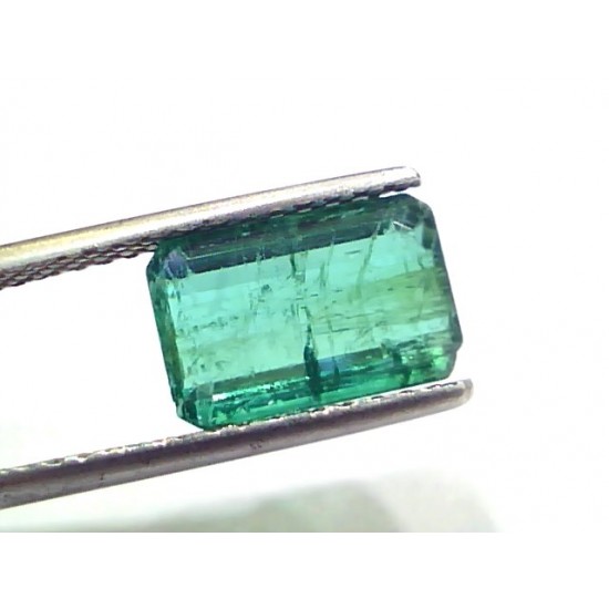 4.20 Ct GII Certified Untreated Natural Zambian Emerald Gems AAA