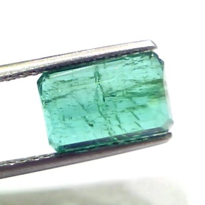 4.20 Ct GII Certified Untreated Natural Zambian Emerald Gems AAA