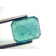 4.22 Ct GII Certified Untreated Natural Zambian Emerald Gemstone AAAAA