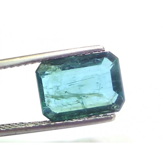 4.25 Ct GII Certified Untreated Natural Zambian Emerald Gems AAA