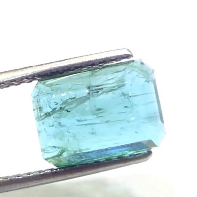4.25 Ct GII Certified Untreated Natural Zambian Emerald Gems AAA