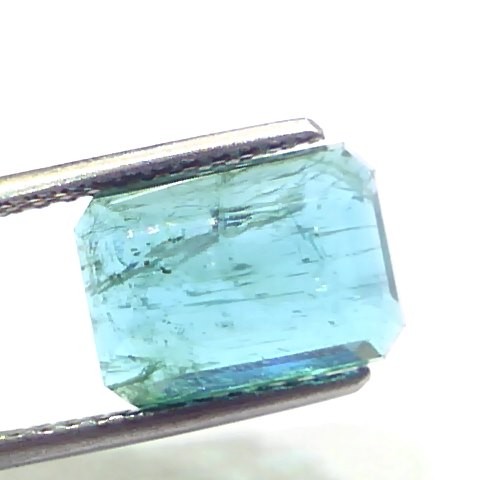 4.25 Ct GII Certified Untreated Natural Zambian Emerald Gems AAA